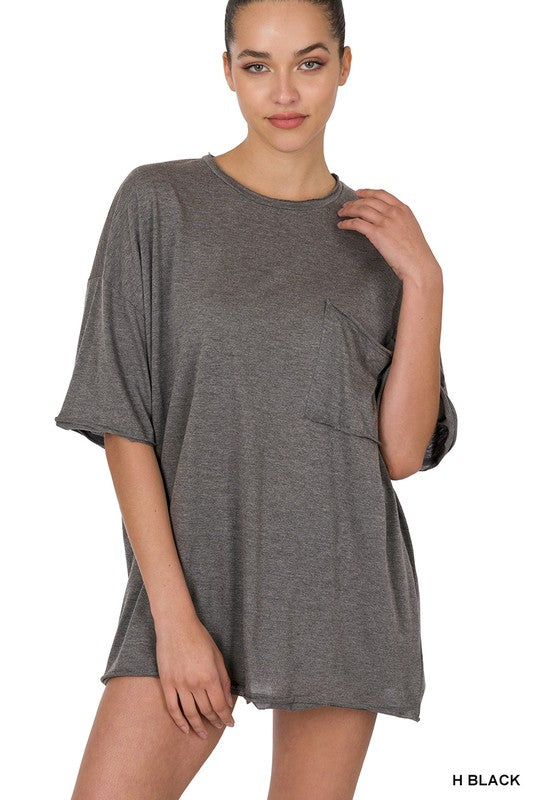 Raw Edge Tee Basic