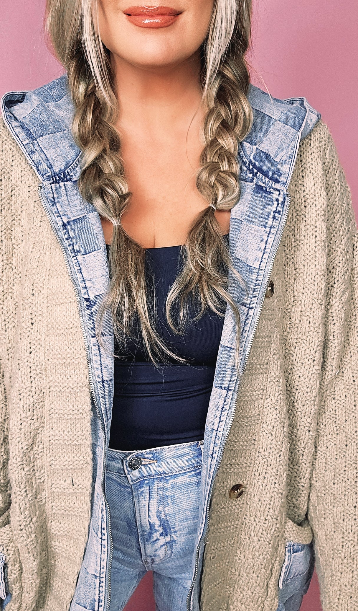 Annabella Denim Cardigan