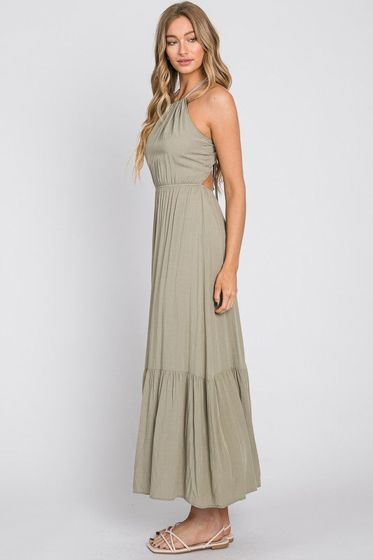 The Mia Open Back Dress