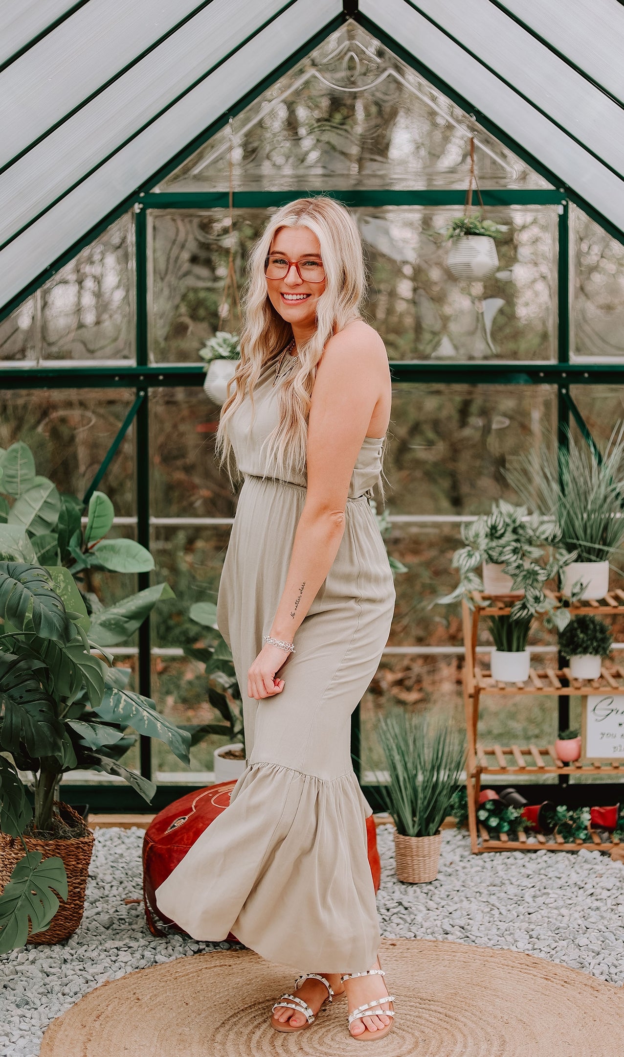 The Mia Open Back Dress