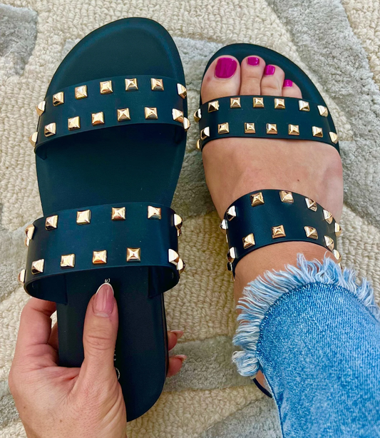 Chelsea Studded Sandals