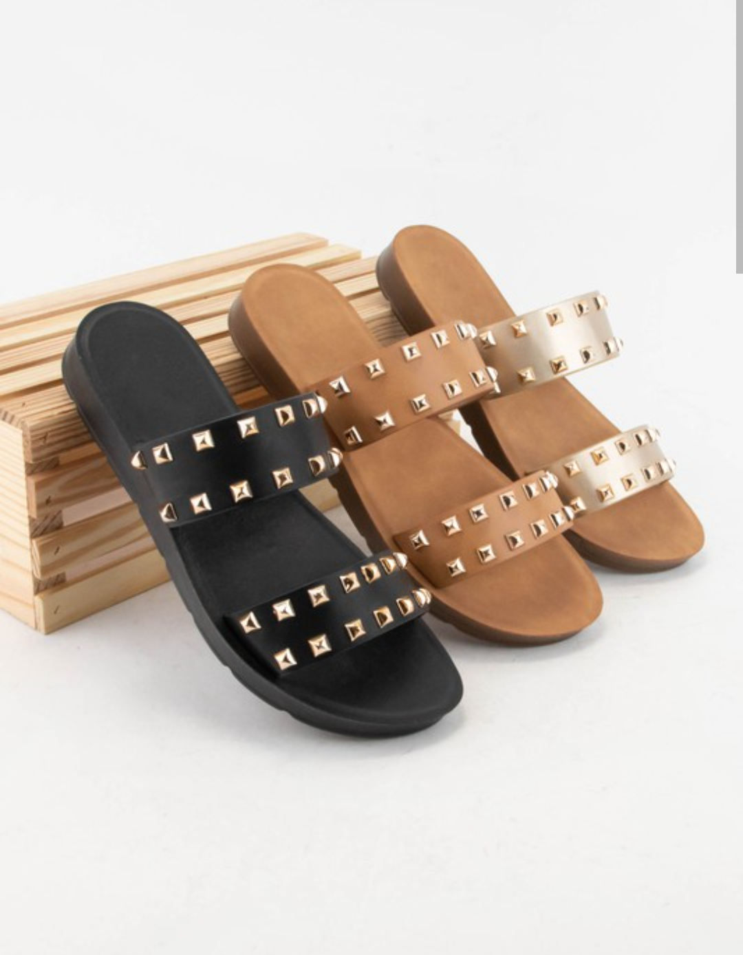 Brittany Studded Sandals
